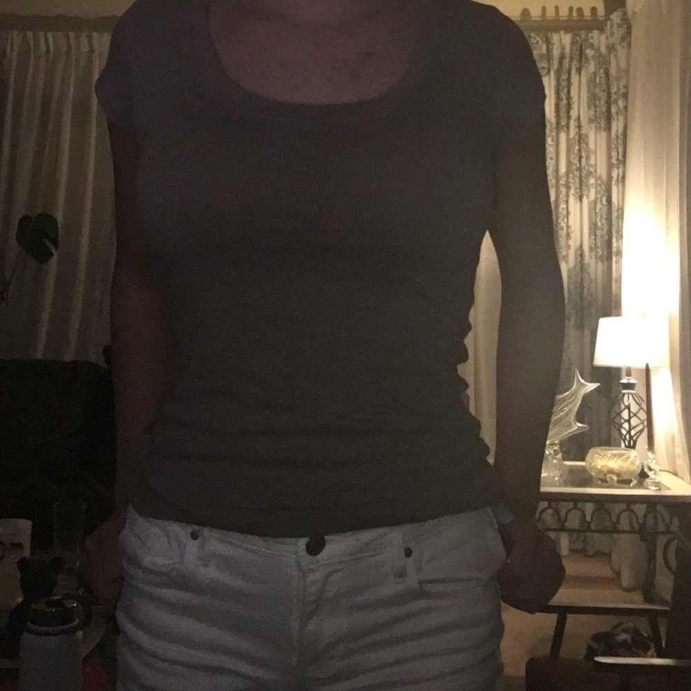 light brown tee